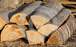 Timber logs