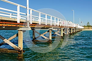 Timber-piled jetty - Busselton