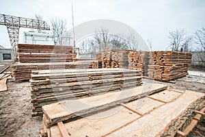Timber warehouse materials