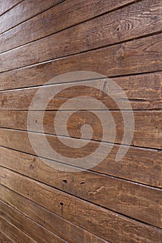 Timber wood brown wall plank background