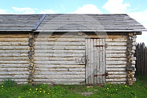 Timber wood shack