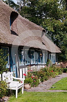 Timbered house