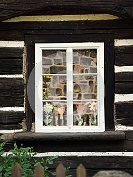 Timbered House - Window Detail