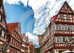 Timbered Houses in Calw, Germany