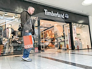 Timberland store, london