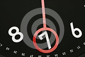 Time 7 o'clock