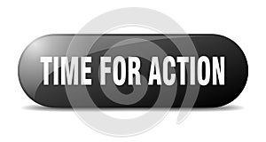 time for action button. time for action sign. key. push button.