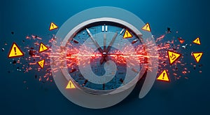 Time Bomb: AI Generated Warning