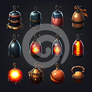 time bomb dynamite tnt game ai generated