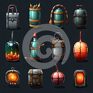 time bomb dynamite tnt game ai generated