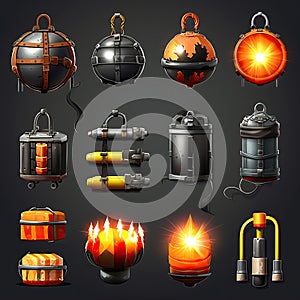 time bomb dynamite tnt game ai generated