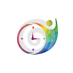 Time Care Logo Template Design Vector.