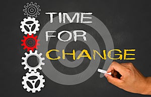 Time for change