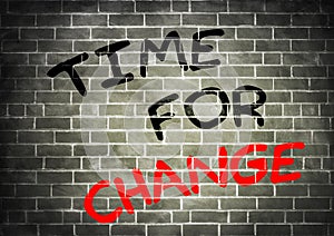 Time for change