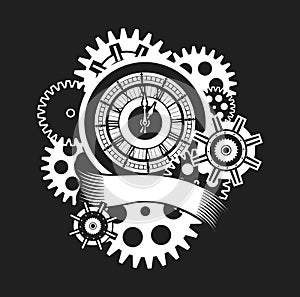 Time clock mechanism