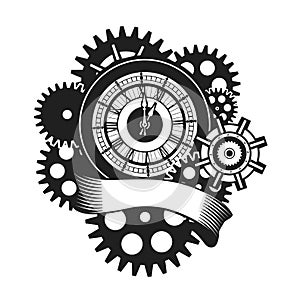 Time clock mechanism
