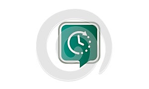 Time, clock stop watch, limited offer, happy hour, deadline concept, line icon, vector illustration