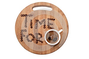 Time for coffee concept image