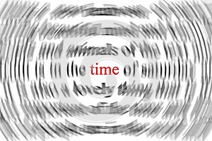 Time concept