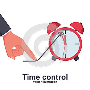 Time control. Deadline concept