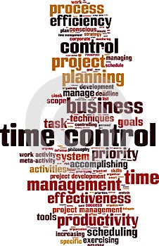 Time control word cloud