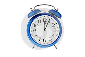 Time for decision. five minutes to midnight