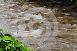 Time-exposure of Standing Waves in Readdies River