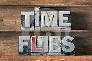 Time flies tray