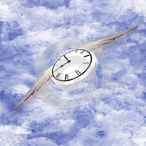 Time Flying Pattern