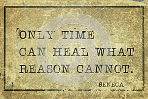 Time heal Seneca