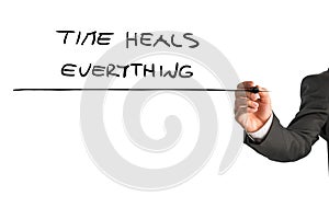 Time heals everything