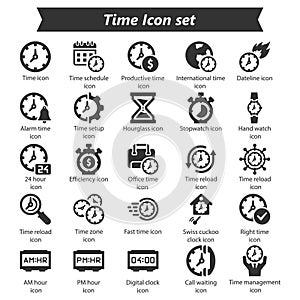 Time Icon Set