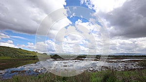 Time lappse of Coyote hills Fremont California