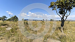 Time lapse of flat lands above Blyde river canyon