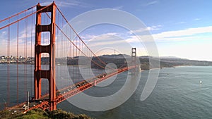 Time Lapse of the Golden Gate Bridge San Francisco