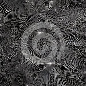 A time-lapse photograph capturing the intricate patterns formed by magnetic field lines in a laboratory setting4