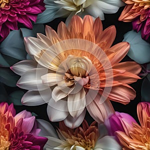 A time-lapse photograph of a flower blooming and its petals unfurling in vibrant colors4