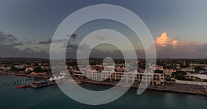 Time Lapse at the Port of Kralendijk, Bonaire.