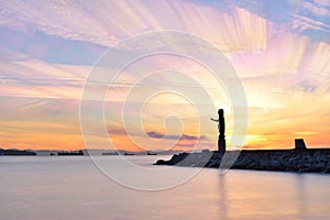 Time lapse sunset, Ambleside Park