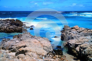 Time Lapse Surf Breaking Asilomar State Marine Reserve California