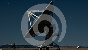 Time Lapse of the Very Large Array in New Mexico