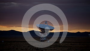 Time Lapse of the Very Large Array in New Mexico