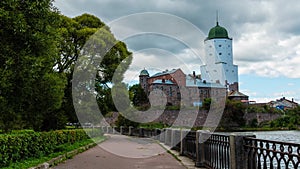 Time-lapse video of Vyborg Castle, Russia