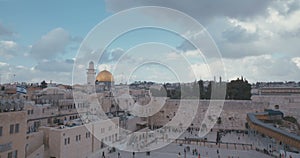 Time lapse of the western wall