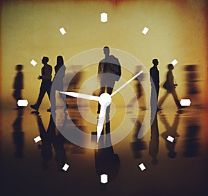 Time Management Clock Alarm Measure Concept
