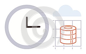 Time Management and Cloud Data Storage for Efficient Workflow Optimization