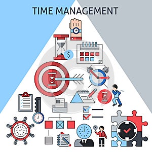 Time management concept