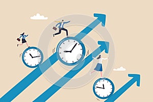 Time management, effort or efficiency boost, productivity to finish project, teamwork or planning, multitasking or finish work