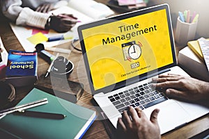 Time Management Schedule Notes Important Task Concept