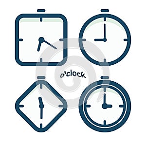 Time marker clock vector design